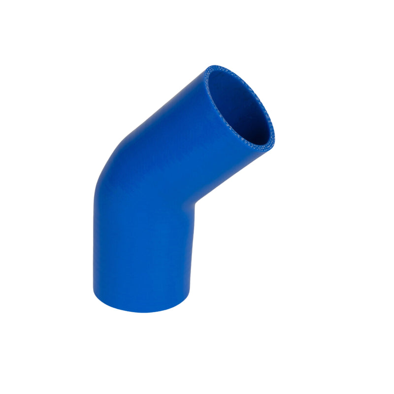 Silicone Hose 3"-3.5" 45 Degree Reducer - Blue *SCARLES*