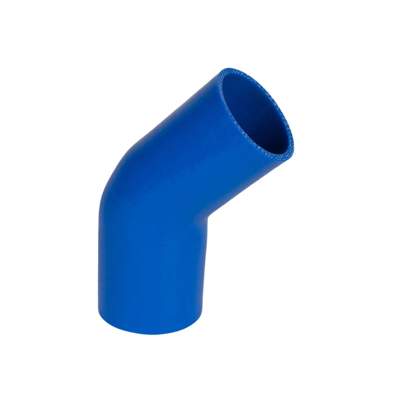 Silicone Hose 3"-4" 45 Degree Reducer - Blue *SCARLES*