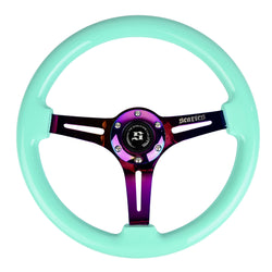 Scarles Minty Neo Chrome Steering Wheel