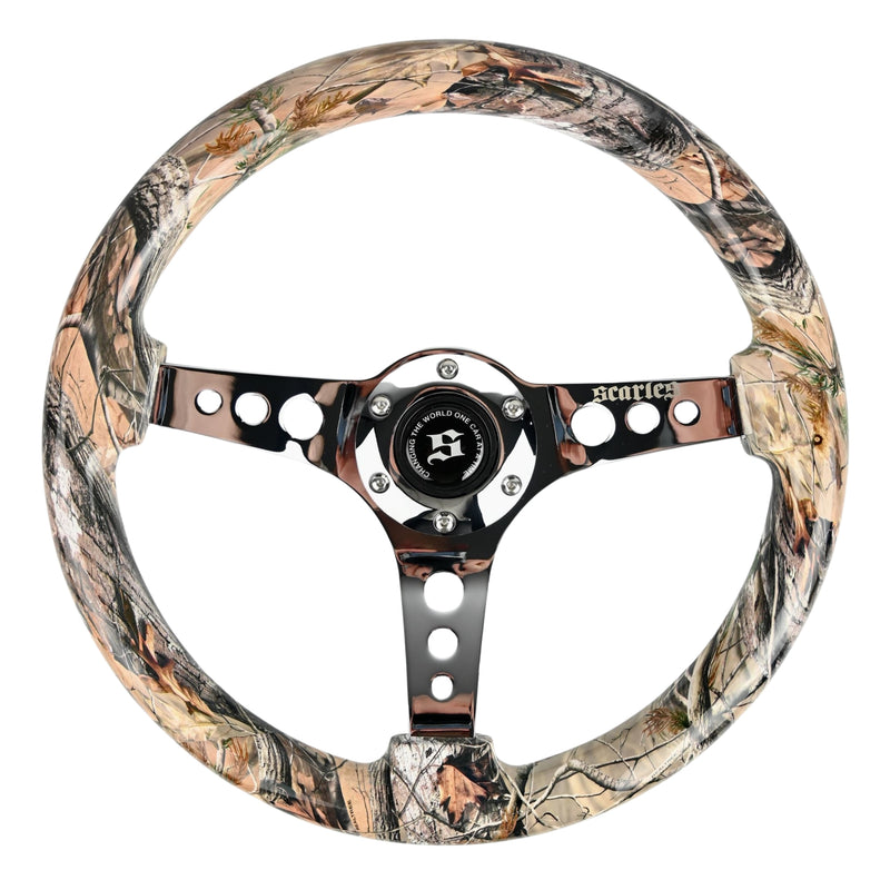 Scarles Woodland Camo Steering Wheel