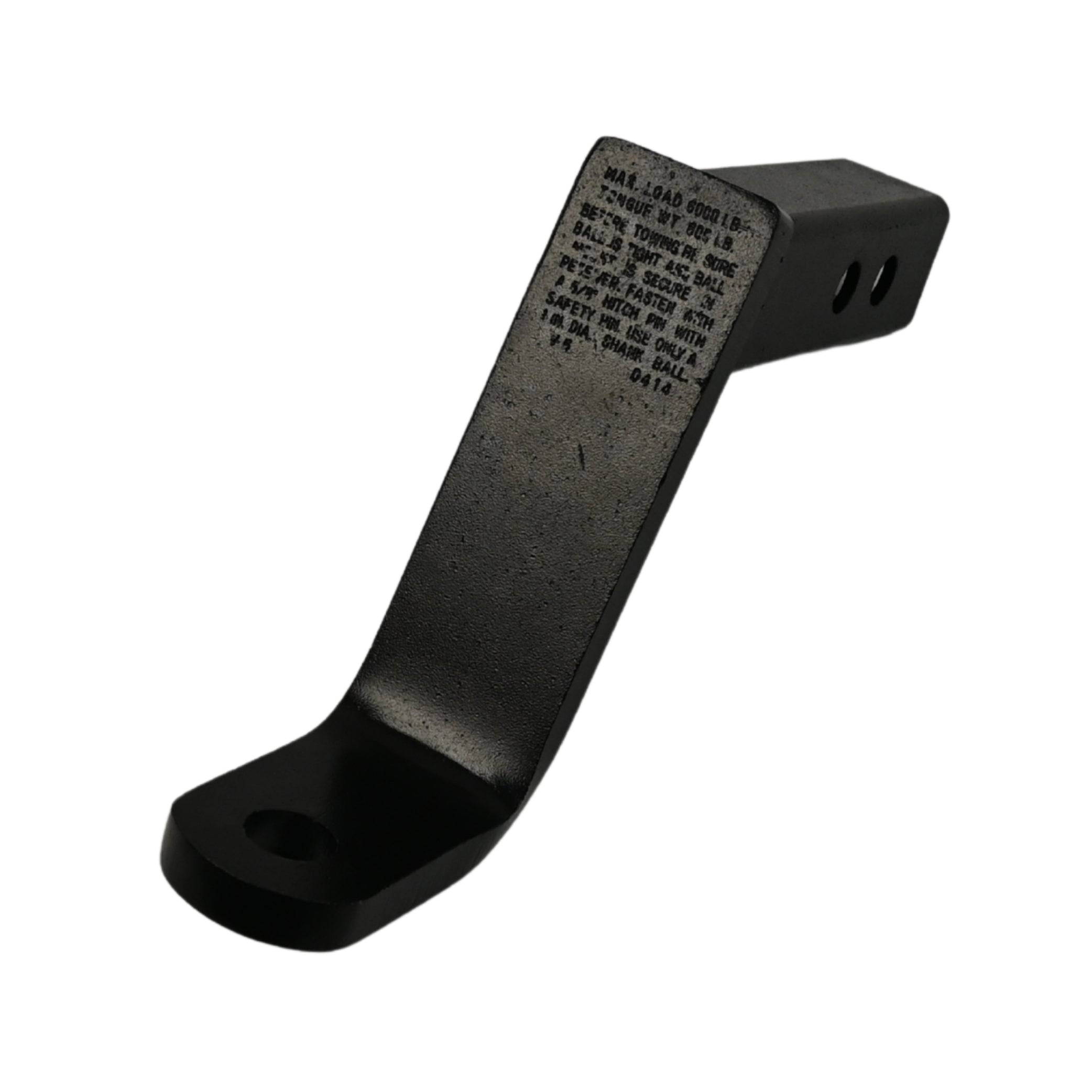 Tow Ball Drop Tongue Mount - 8" Step