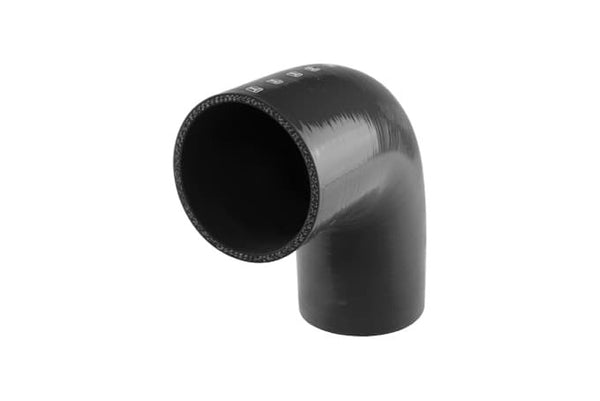 Turbosmart Silicon 90 Degree Hose Elbow 3.50" (Black) (Order in)