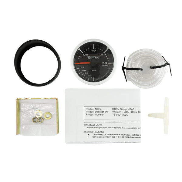 Turbosmart Boost Gauge 0-2 Bar 52mm (Order in)