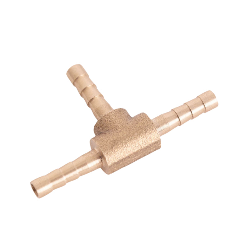 4mm Vacuum & Boost Tee Piece - Brass