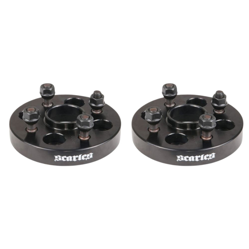 Wheel Spacers Pair 4x114.3 25mm 12x1.25