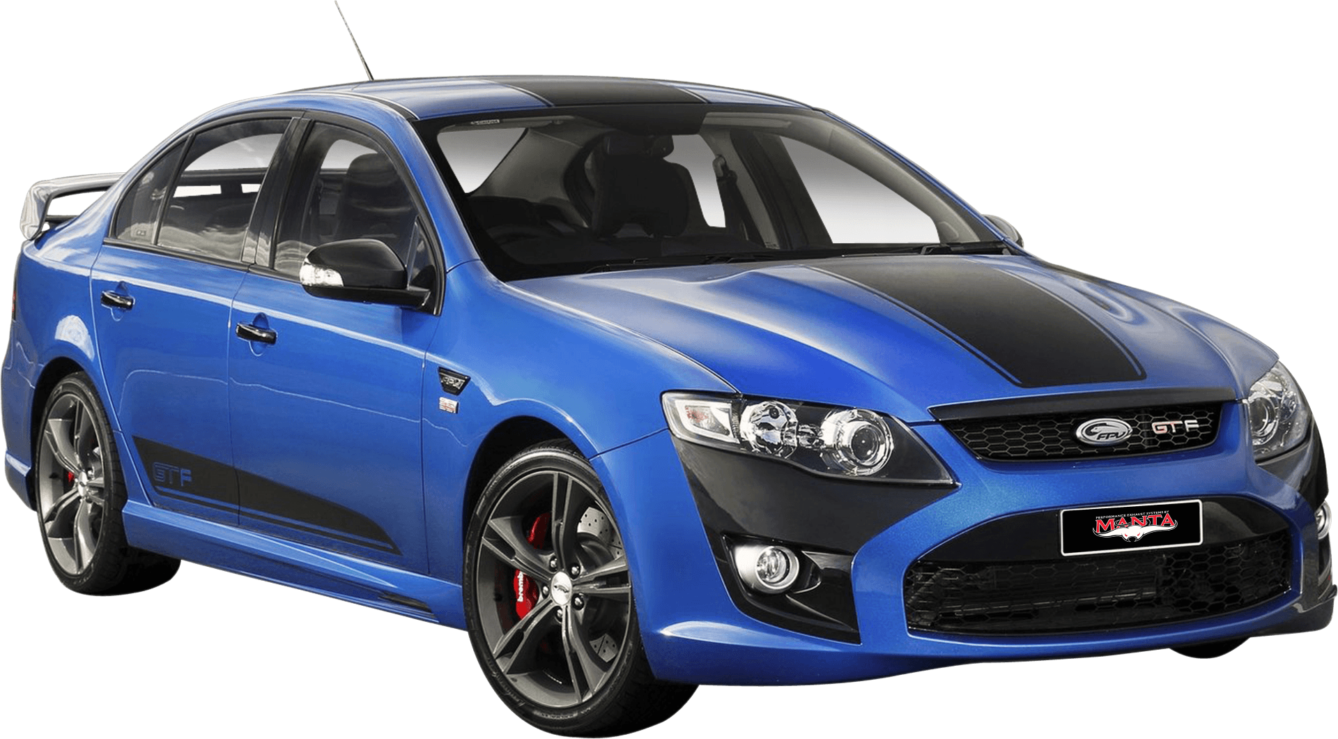 Ford Falcon FG, FG-X 5.0L Supercharged Coyote/Miami FPV V8 Sedan (All models, inc. GT, GT-P, GT-E, XR8). Exhaust exit out driver and passenger side.