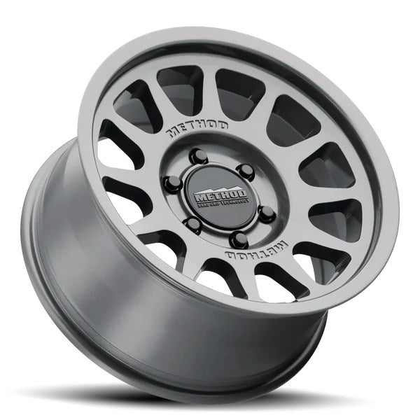 Method Race Wheels Style 703 | Bead Grip | Gloss Titanium 17x8.5 +35P