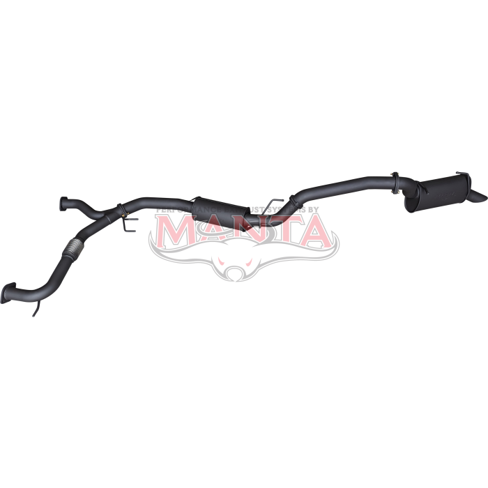 Manta Performance 3" Catback Exhaust System (Nissan Patrol Y62 V8 5.6L)