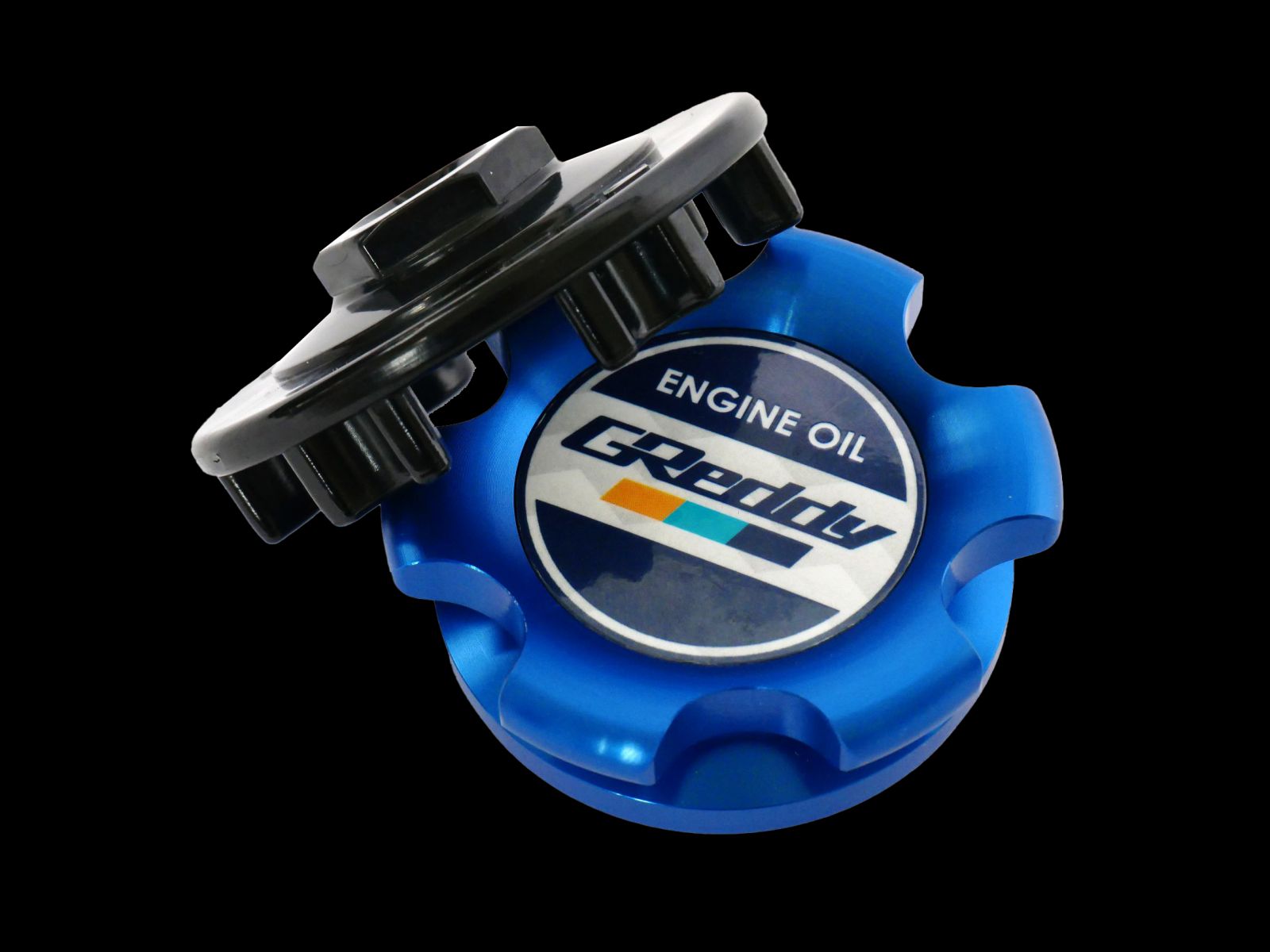 GReddy Oil Filler Cap Type-B 05 Honda Blue
