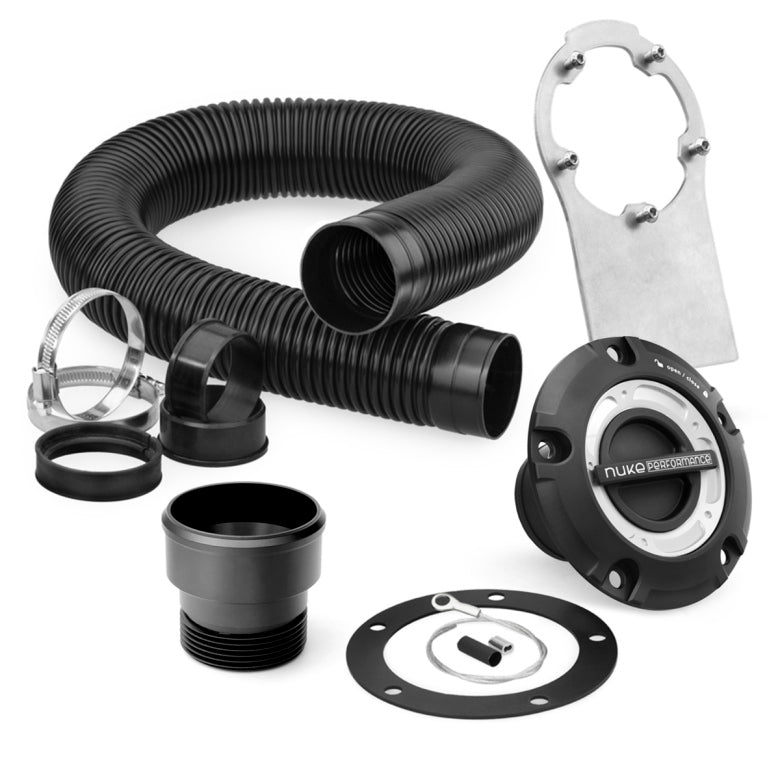 Nuke Filler cap and fuel hose kit for CFC Unit w/ Steel Bracket