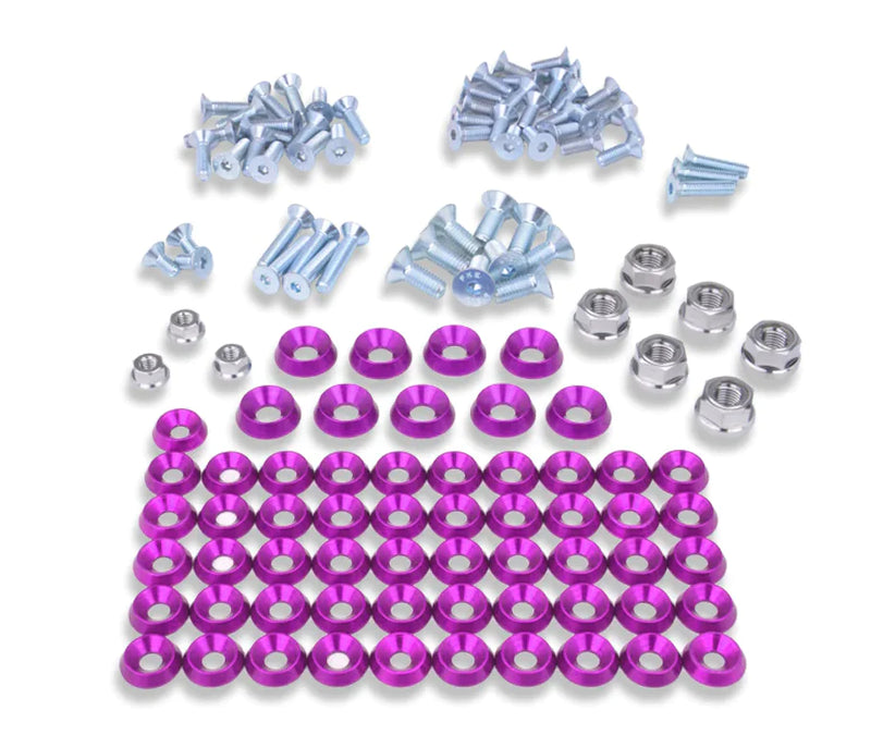 PRP Toyota Supra JZA80 Engine Bay Dress Up Washer Kit - Purple