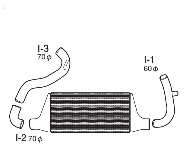 Nissan Silvia S13 SR20DET Intercooler Piping