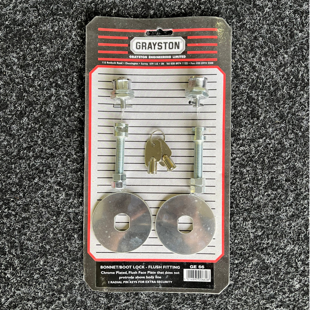 Grayston Bonnet/Boot Lock - Flush Fitting
